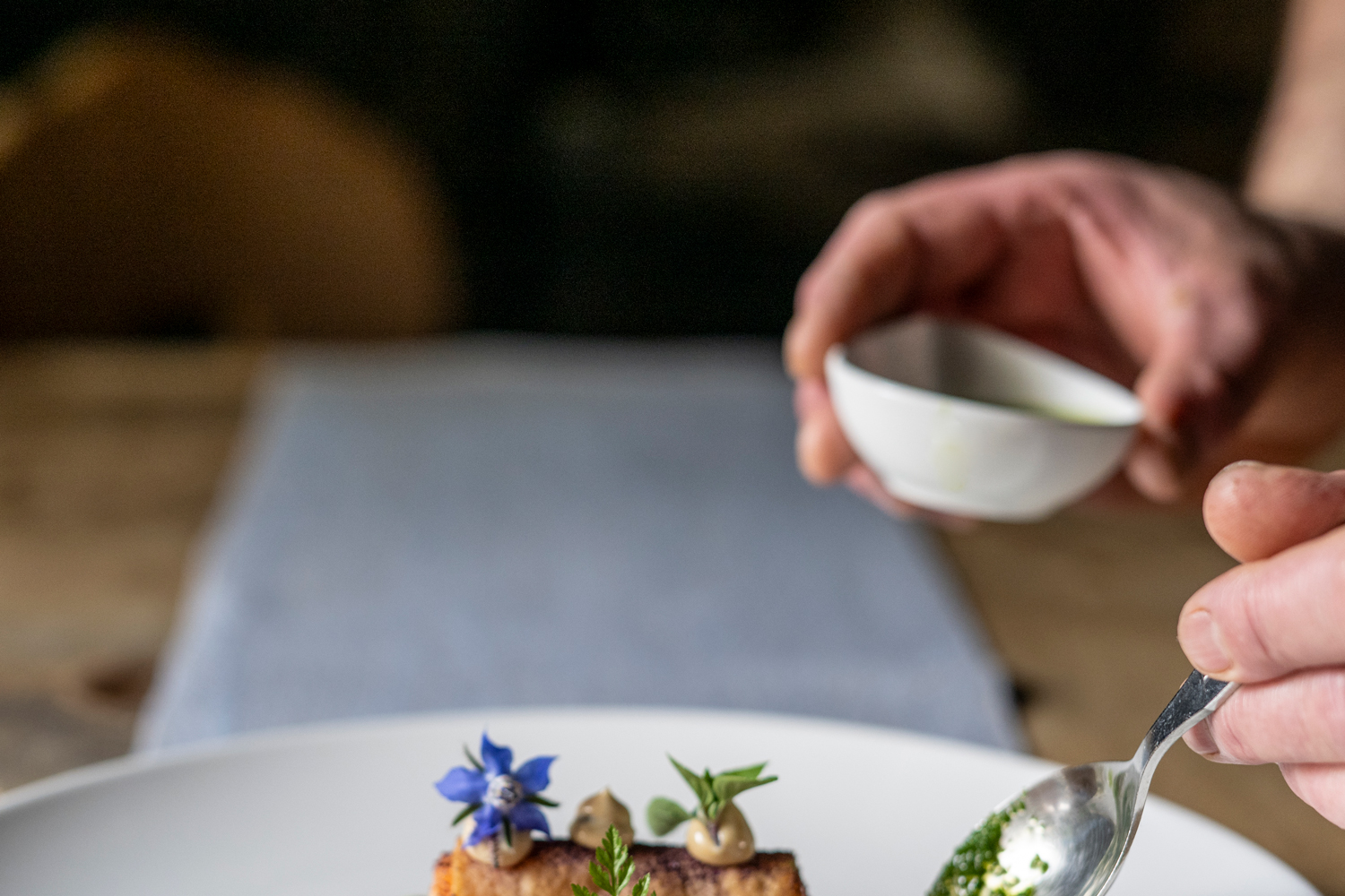 Sterneküche im Hotel Chasa Chalavaina, ©MWendt